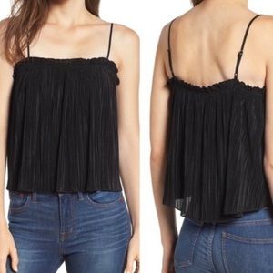 NWT madewell pleated tank top